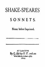 Sonnets Title Page